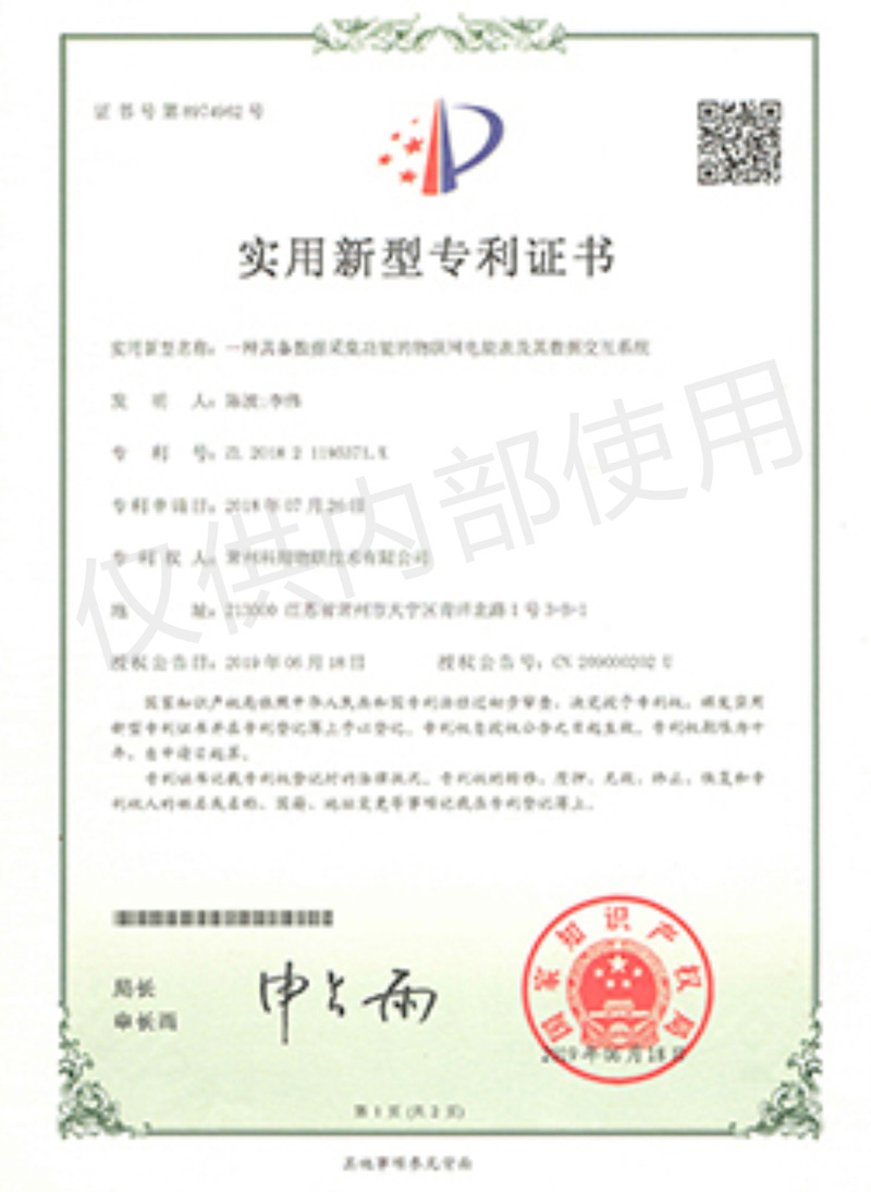 一种具备数据采集的物联网电表
